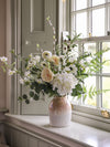 Athena | Faux Rose, Ranunculus & Olive Bouquet