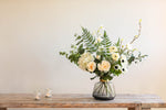 Athena | Faux Rose, Ranunculus & Olive Bouquet