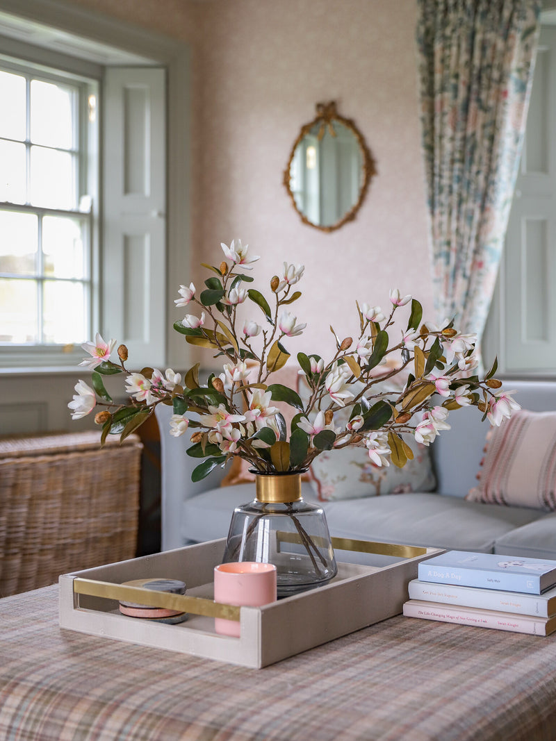 Cara | Faux Magnolia Arrangement