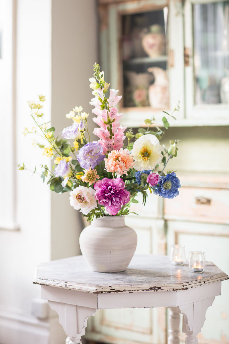 Penelope | Faux Peony & Poppy Arrangement