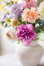 Penelope | Faux Peony & Poppy Arrangement