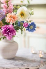 Penelope | Faux Peony & Poppy Arrangement