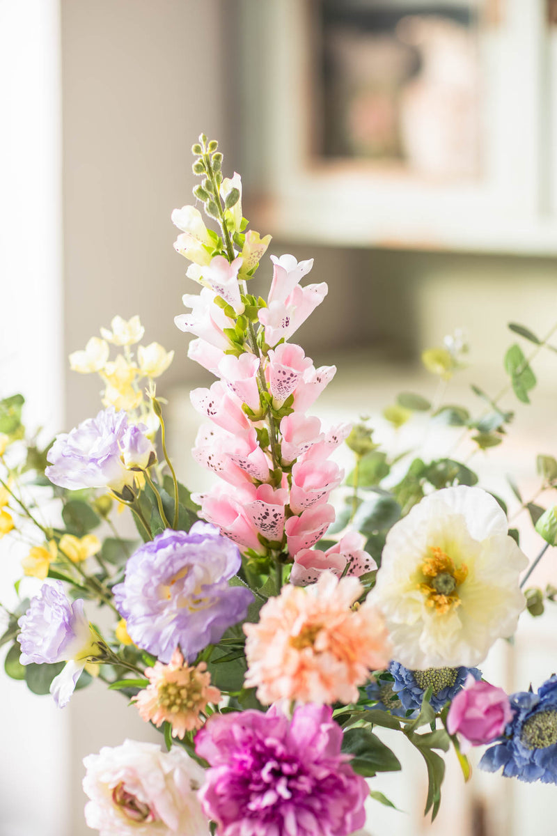 Penelope | Faux Peony & Poppy Arrangement