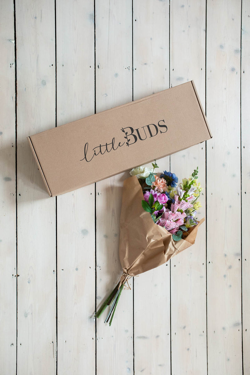 Penelope | Faux Peony & Poppy Arrangement