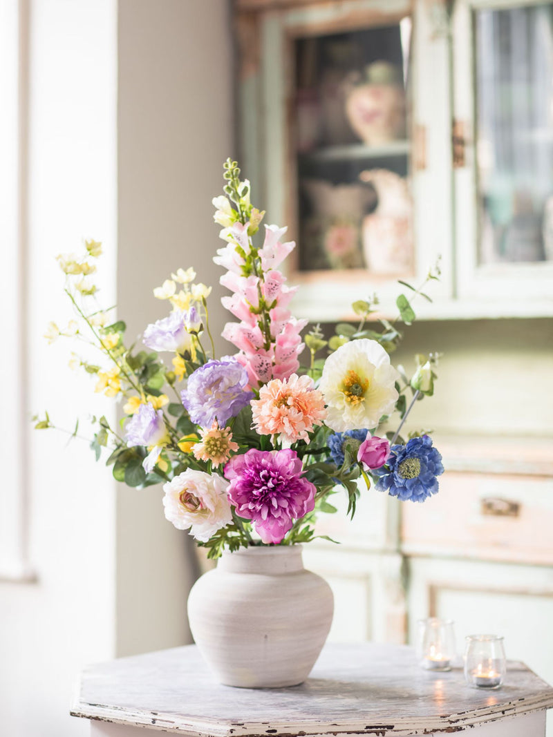 Penelope | Faux Peony & Poppy Arrangement
