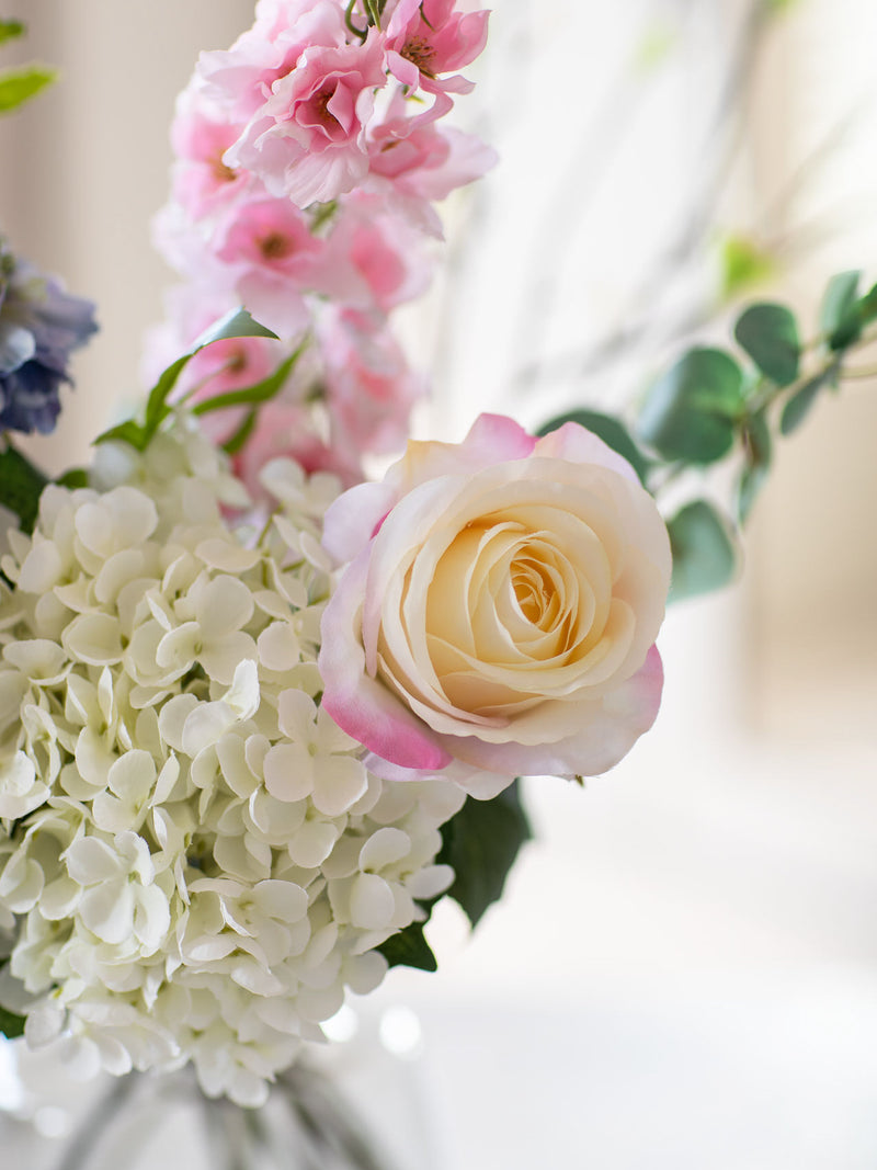 Tiffany | Faux Blossom & Rose Arrangement