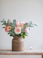 Evadne | Faux Rose & Anemone Arrangement
