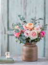 Evadne | Faux Rose & Anemone Arrangement