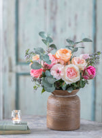 Evadne | Faux Rose & Anemone Arrangement