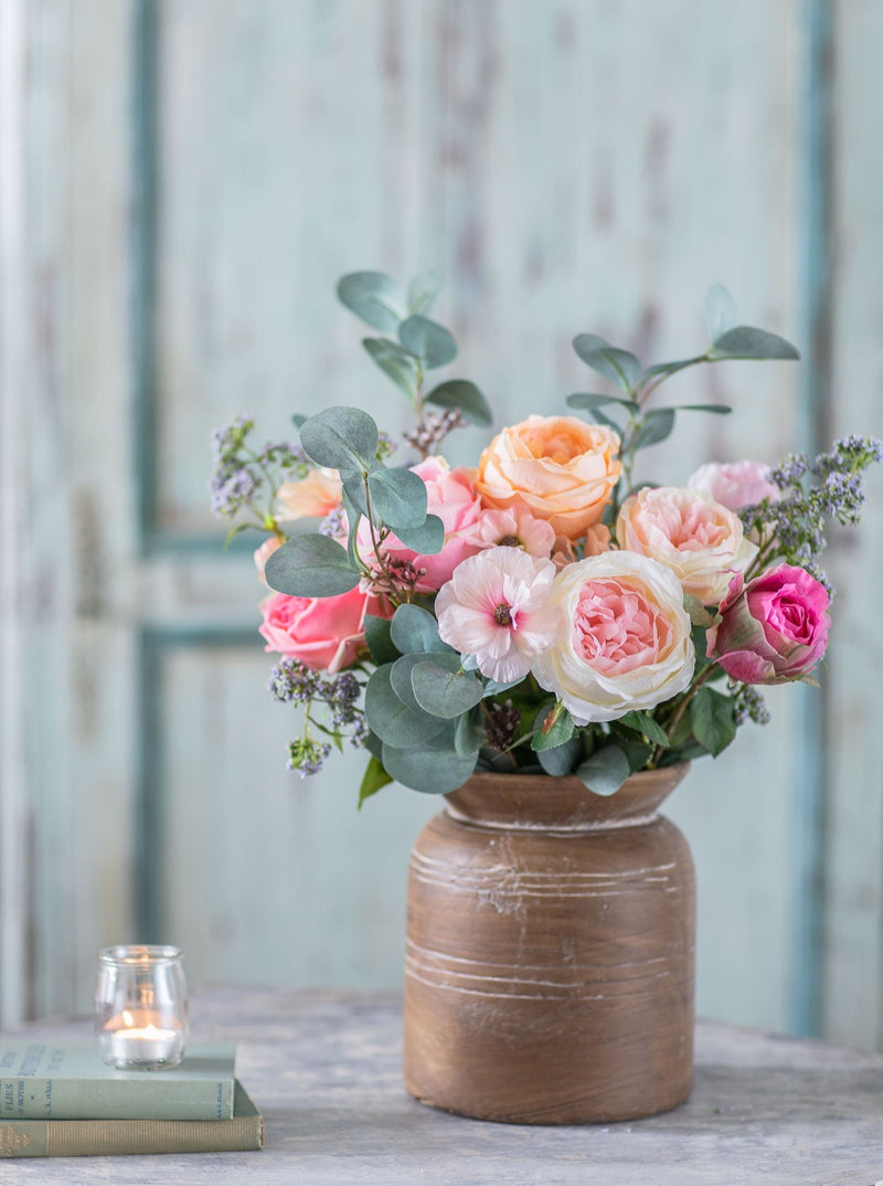 Evadne | Faux Rose & Anemone Arrangement