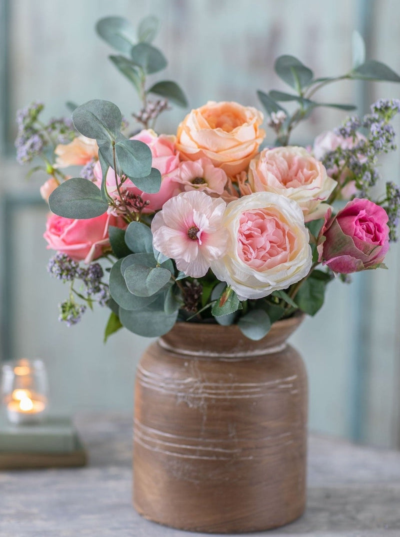 Evadne | Faux Rose & Anemone Arrangement