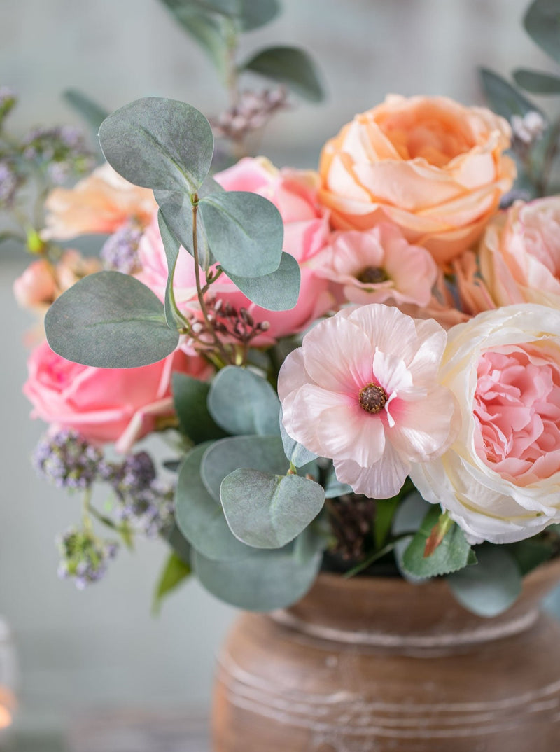 Evadne | Faux Rose & Anemone Arrangement