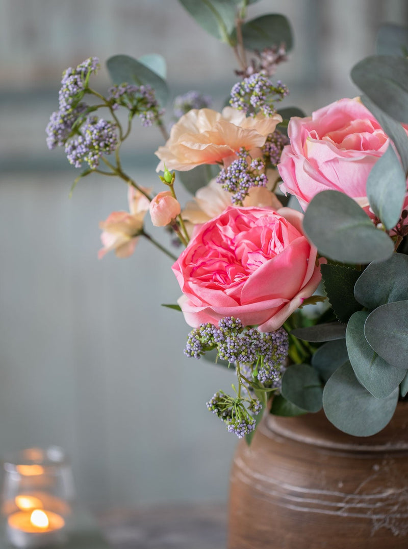 Evadne | Faux Rose & Anemone Arrangement