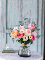 Evadne | Faux Rose & Anemone Arrangement