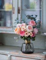 Evadne | Faux Rose & Anemone Arrangement