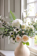 Athena | Faux Rose, Ranunculus & Olive Bouquet