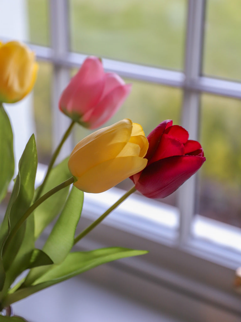Faux Tulip Arrangement