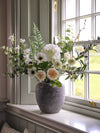 Athena | Faux Rose, Ranunculus & Olive Bouquet