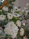 Athena | Faux Rose, Ranunculus & Olive Bouquet