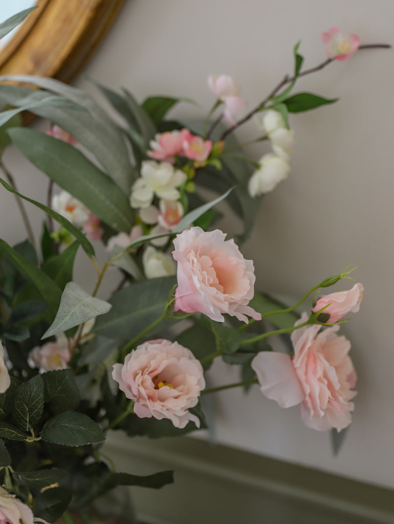 Light pink artificial flowers store