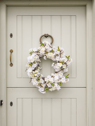How to Make a Beautiful Peony and Cherry Blossom Spring Wreath