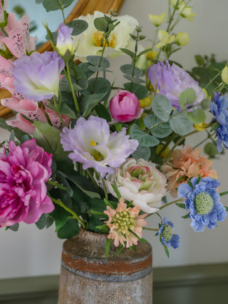 Penelope | Faux Peony & Poppy Arrangement