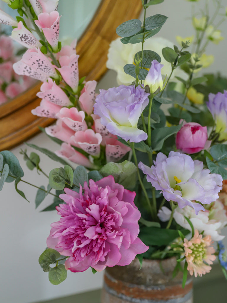 Penelope | Faux Peony & Poppy Arrangement
