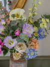 Penelope | Faux Peony & Poppy Arrangement