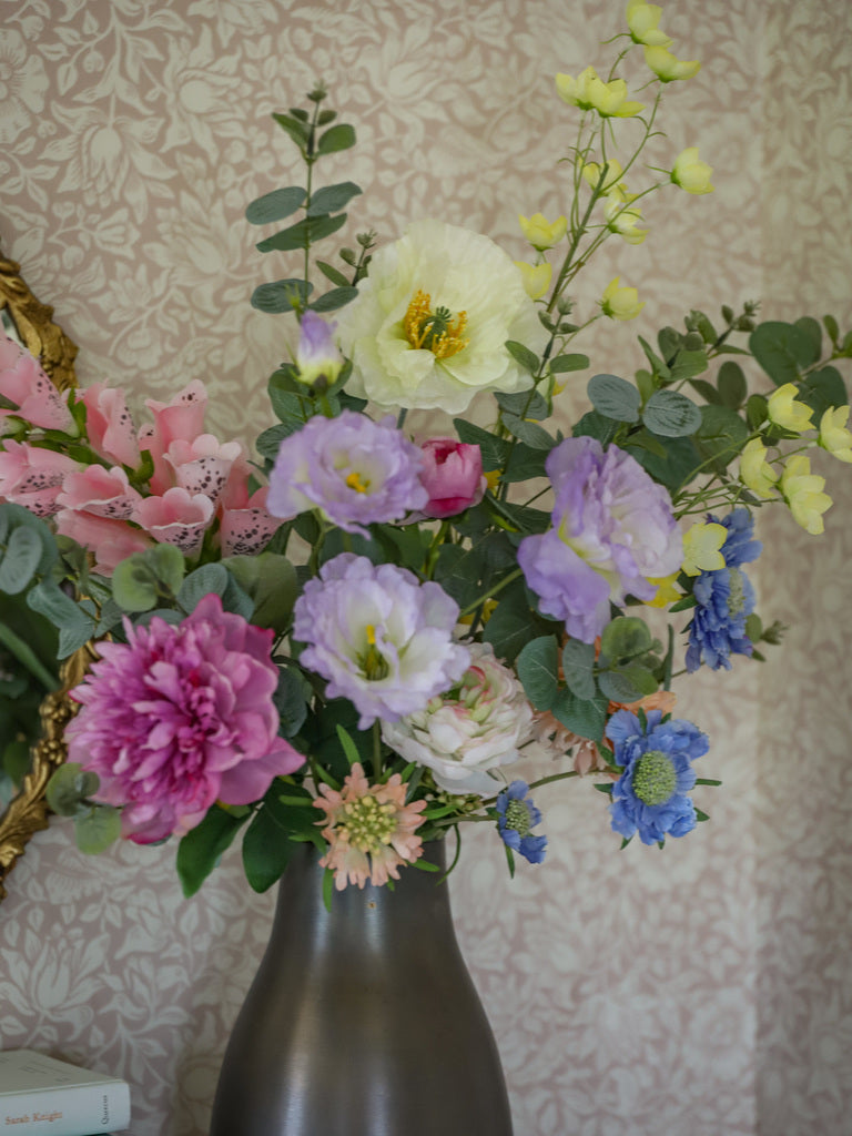 Penelope | Faux Peony & Poppy Arrangement